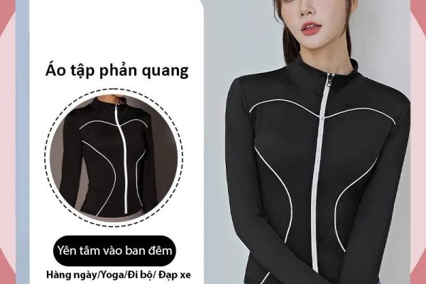 áo tập thể thao nữ phản quang