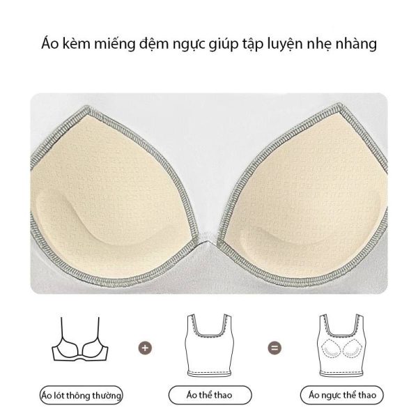 áo tập thể thao nữ thấm hút tốt