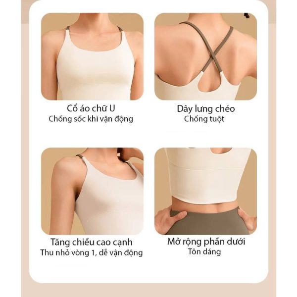 áo tập thể thao ôm sát tôn dáng