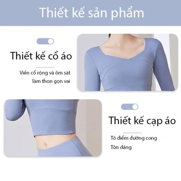 áo thun tập yoga thể thao nữ
