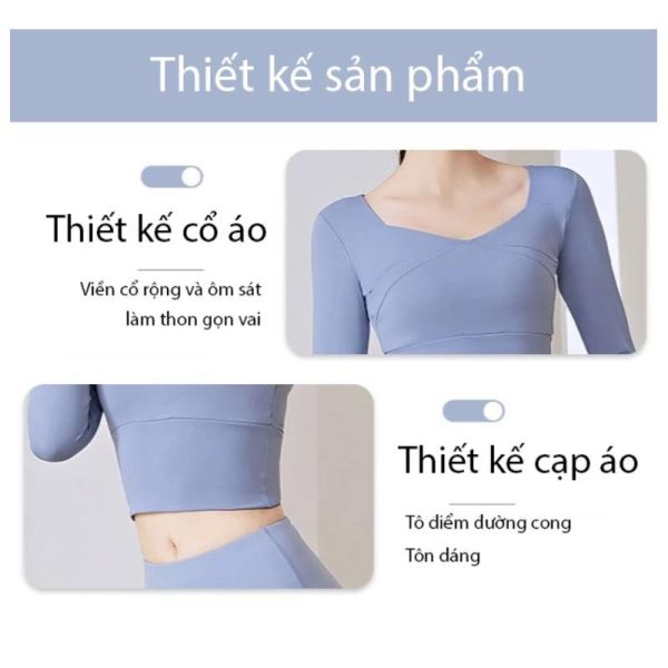 áo thun tập yoga thể thao nữ